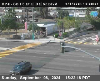 SB 15 at El Cajon Blvd