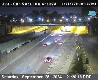 SB 15 at El Cajon Blvd