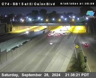 SB 15 at El Cajon Blvd