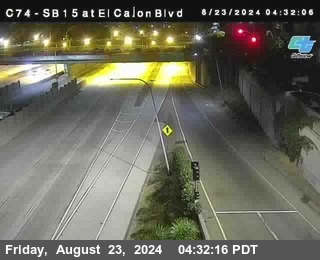 SB 15 at El Cajon Blvd