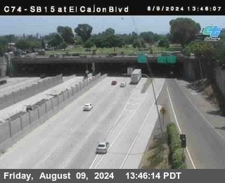 SB 15 at El Cajon Blvd