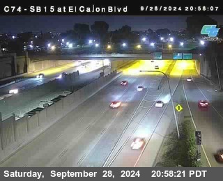 SB 15 at El Cajon Blvd