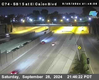 SB 15 at El Cajon Blvd