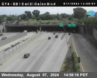 SB 15 at El Cajon Blvd