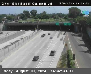 SB 15 at El Cajon Blvd