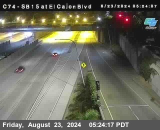 SB 15 at El Cajon Blvd