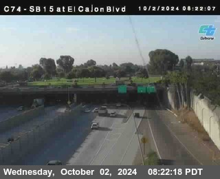 SB 15 at El Cajon Blvd