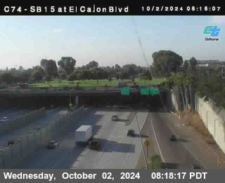 SB 15 at El Cajon Blvd