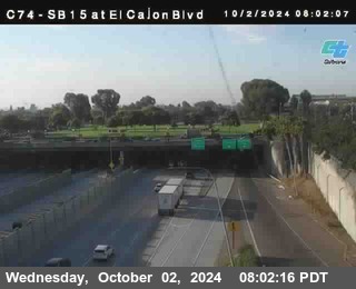 SB 15 at El Cajon Blvd