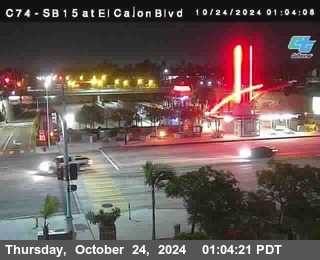 SB 15 at El Cajon Blvd