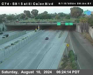 SB 15 at El Cajon Blvd