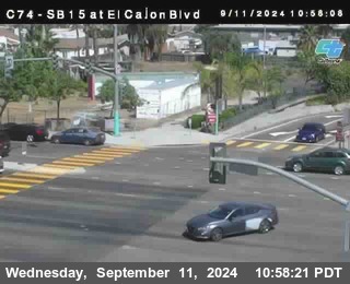 SB 15 at El Cajon Blvd