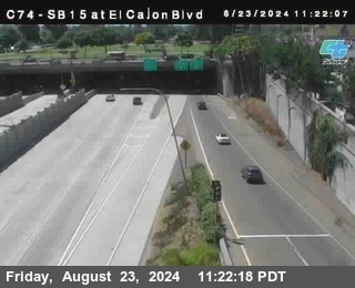 SB 15 at El Cajon Blvd