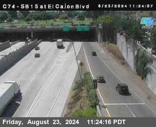 SB 15 at El Cajon Blvd