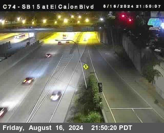 SB 15 at El Cajon Blvd