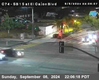 SB 15 at El Cajon Blvd