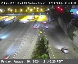 SB 15 at El Cajon Blvd