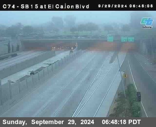 SB 15 at El Cajon Blvd