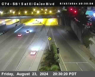 SB 15 at El Cajon Blvd