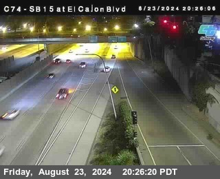 SB 15 at El Cajon Blvd