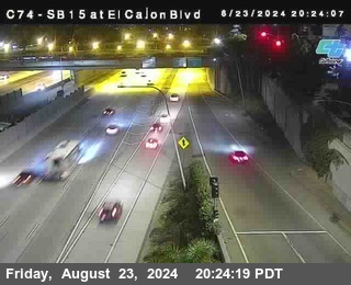 SB 15 at El Cajon Blvd