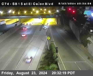 SB 15 at El Cajon Blvd