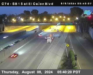 SB 15 at El Cajon Blvd