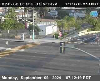 SB 15 at El Cajon Blvd