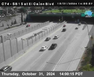 SB 15 at El Cajon Blvd