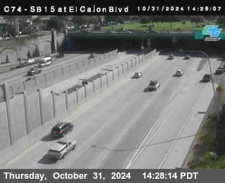 SB 15 at El Cajon Blvd