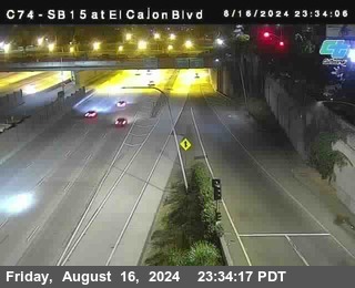 SB 15 at El Cajon Blvd