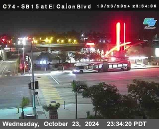 SB 15 at El Cajon Blvd