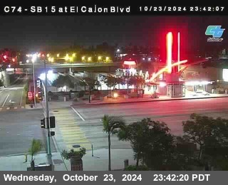 SB 15 at El Cajon Blvd