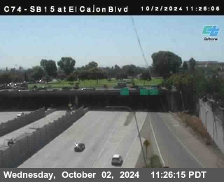 SB 15 at El Cajon Blvd