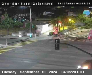 SB 15 at El Cajon Blvd