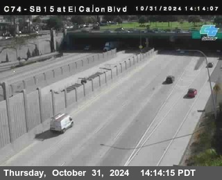 SB 15 at El Cajon Blvd