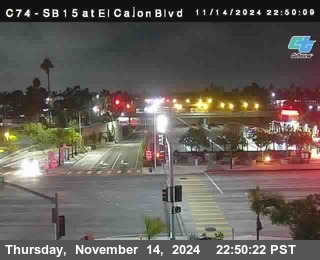 SB 15 at El Cajon Blvd