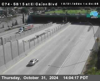 SB 15 at El Cajon Blvd