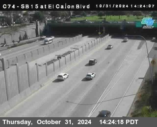 SB 15 at El Cajon Blvd