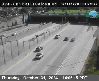 SB 15 at El Cajon Blvd