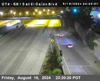 SB 15 at El Cajon Blvd