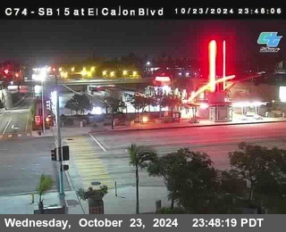 SB 15 at El Cajon Blvd