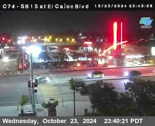 SB 15 at El Cajon Blvd