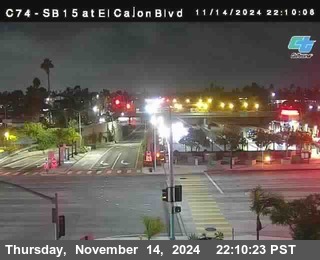 SB 15 at El Cajon Blvd