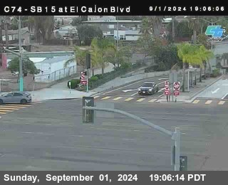 SB 15 at El Cajon Blvd