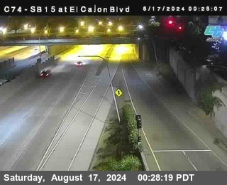 SB 15 at El Cajon Blvd