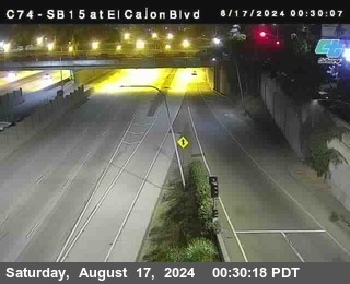 SB 15 at El Cajon Blvd