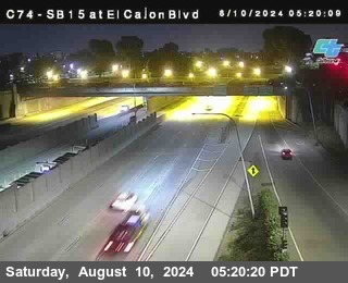 SB 15 at El Cajon Blvd