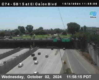 SB 15 at El Cajon Blvd