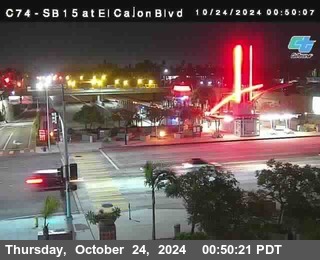 SB 15 at El Cajon Blvd